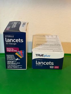 Colorful lancets