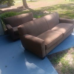 Nice Couch And Loveseat