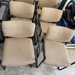 6 Office chairs
