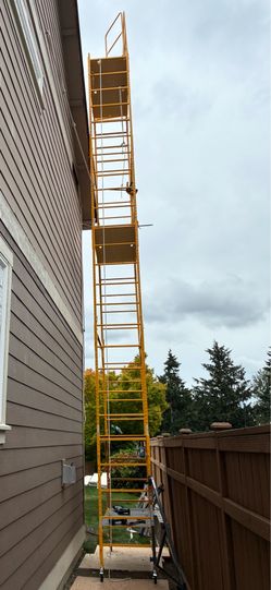 Scaffolding 36 ft high