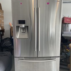 Samsung Big French door Fridge good working condition, no issues 23 cu ft 77067 north Houston area 