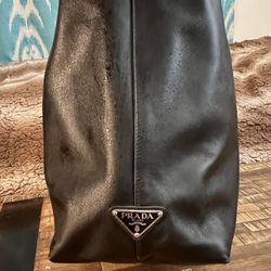 Prada  Saffiano Leather Tote Bag