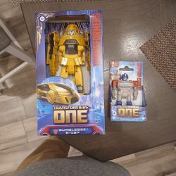 Optimus Prime And Bumble Bee