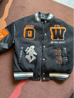 Off white Bomber Jacket