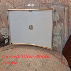 Curved Glass Photo Frame-$20.00
