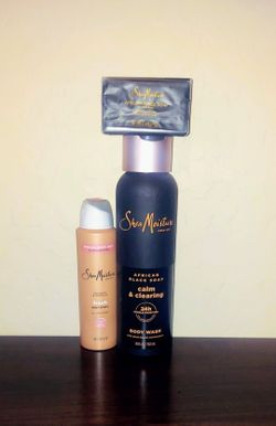 Shea Moisture Deodorant, Body Wash & Bar Soap Bundle- X Streets Ray and Higley
