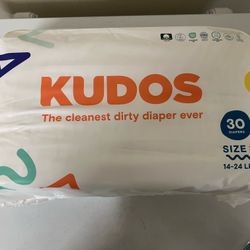 Diaper Box | 100% Cotton-Lined TCF Diapers Size 3| Kudos .Count 30 Pieces 