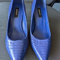 DKNY Blue Pumps