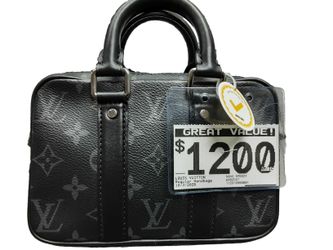 Louis Vuitton Nano Speedy Black Purse / Handbag