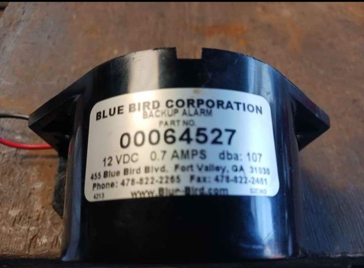 Bluebird backup alarm
