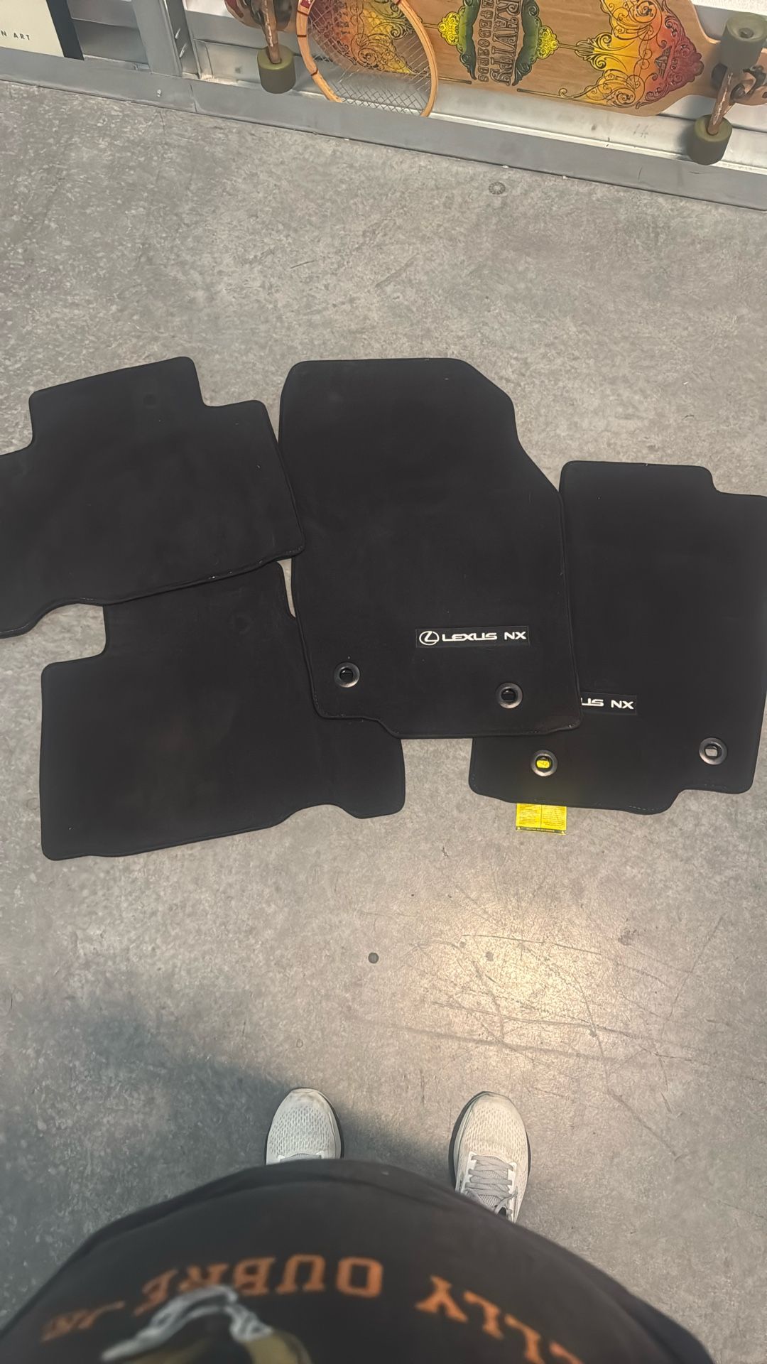Lexus NX Floor Mats OEM – Excellent Condition