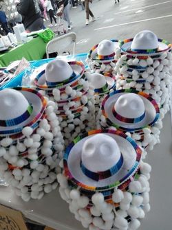 30pc Mini Mexican Sombrero hats