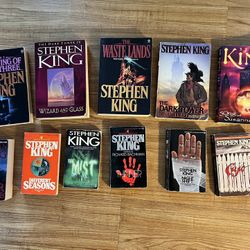 Stephen King various paperbacks
