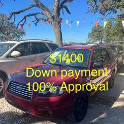 2011 Subaru Forester 100% Approval 
