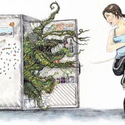 Monster in the fridge
