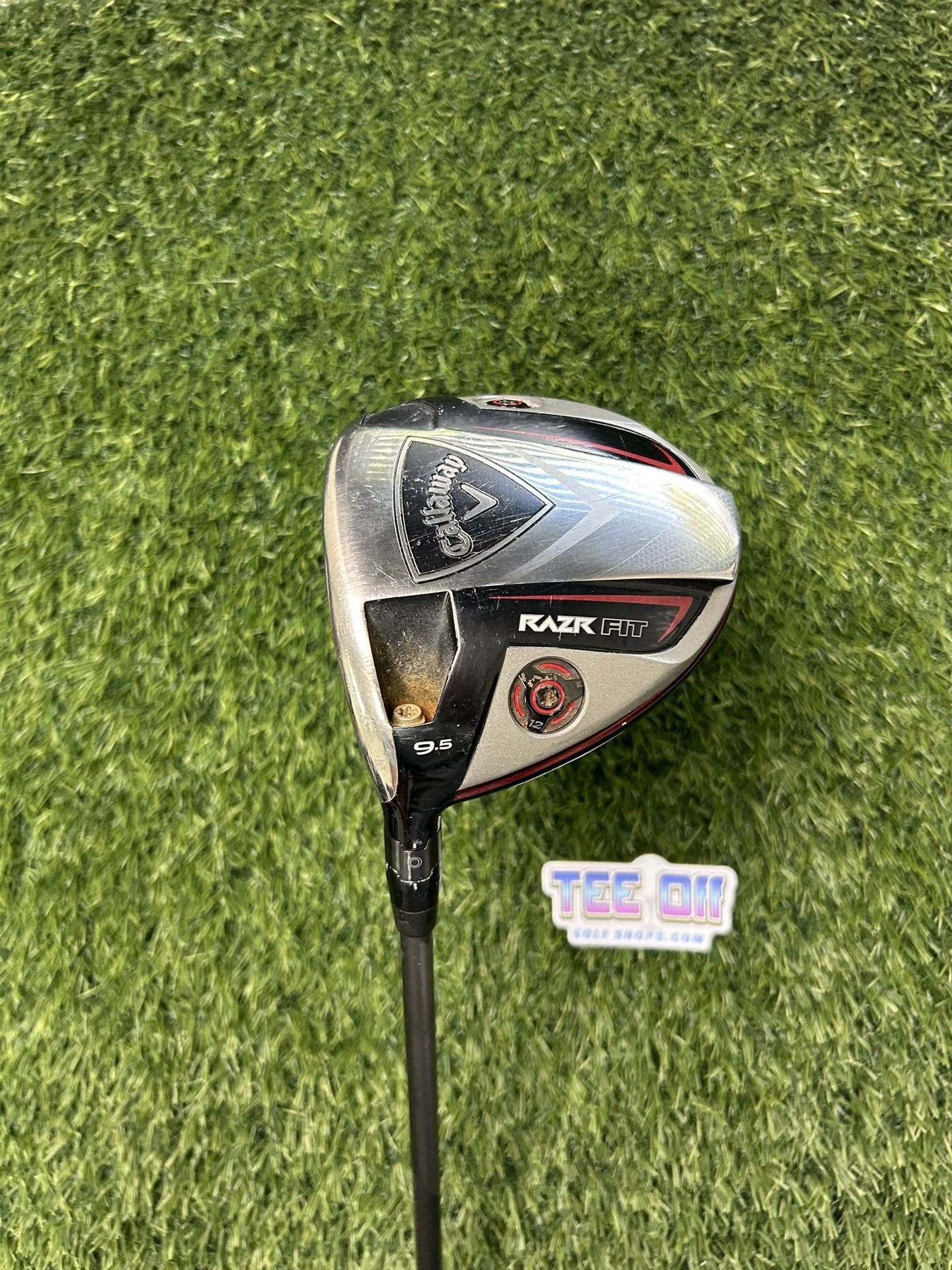 Callaway RAZR Fit Driver 9.5 Loft Aldila Regular Flex Original Grip LH