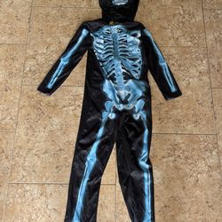 Skelton Costume For Kids Size 8-10