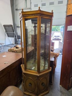 Vintage Curio Cabinet