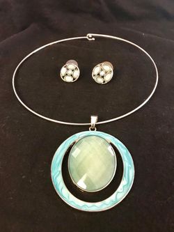 Choker- Pendent - Ear Rings
