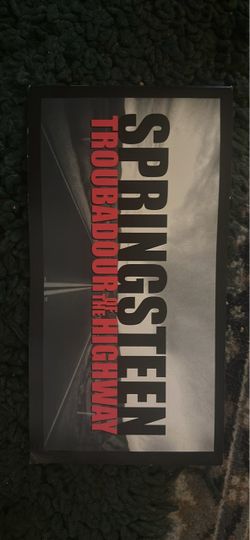 Bruce Springsteen Troubadour of the Highway Exhibition Booklet
