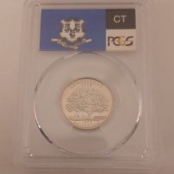 Connecticut 1999 S Quarter PR 69 DCAM 