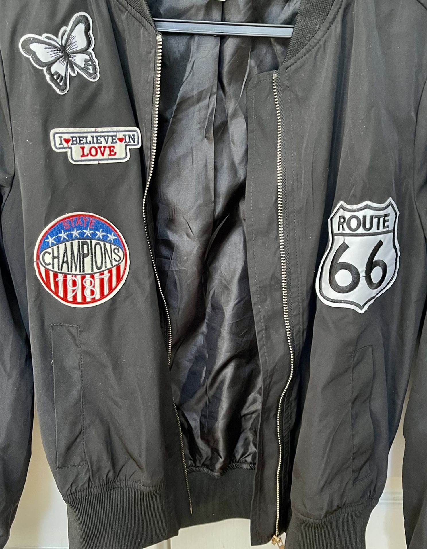 Girl’s Spring Black Jacket
