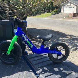 Child Kid Children Balance Bike 12” Wheels Bicycle Tricycle Trike like New