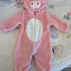 Infant Piggie Costume Size 3-6 Months