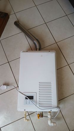 Tankless water heater