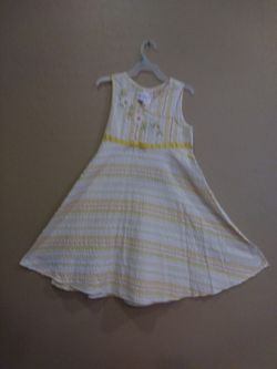 Yellow summer dress