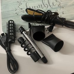 Hair Straightener & Curler With  Other Extensions