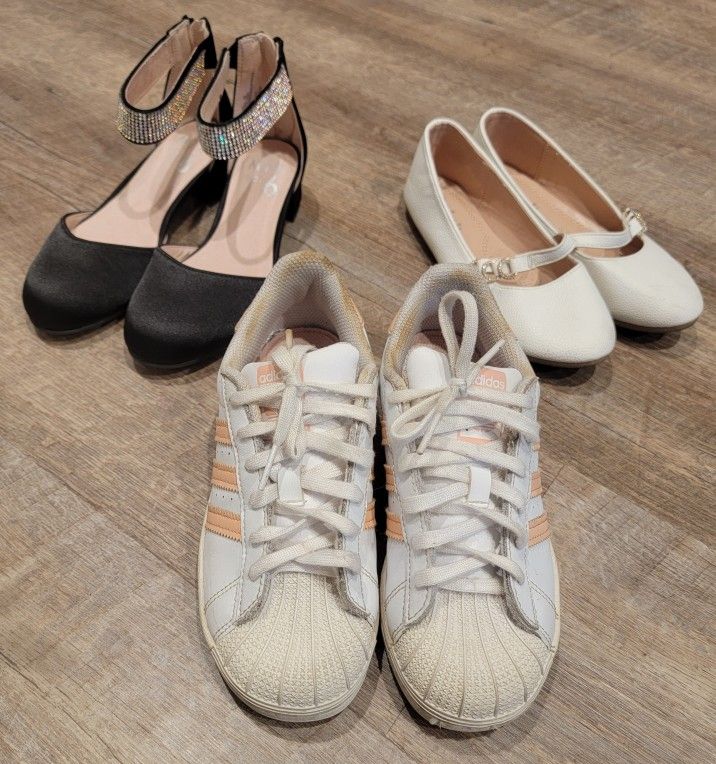 ADIDAS, LINK, MIX NO. 6 Girls Shoes Size 1