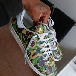 Stan Smith X Bape Adidas Sz 12.5 