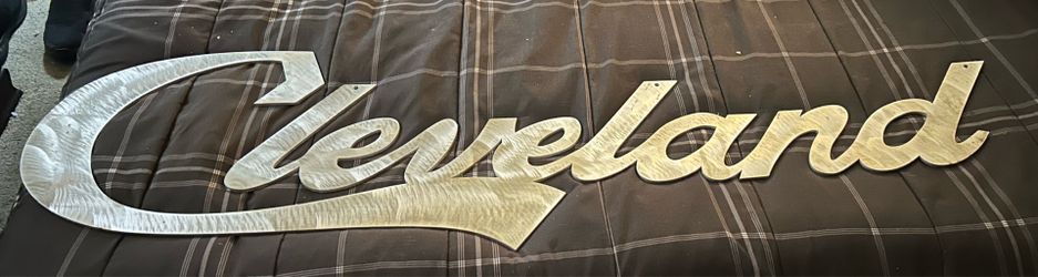 Cleveland Script Signage