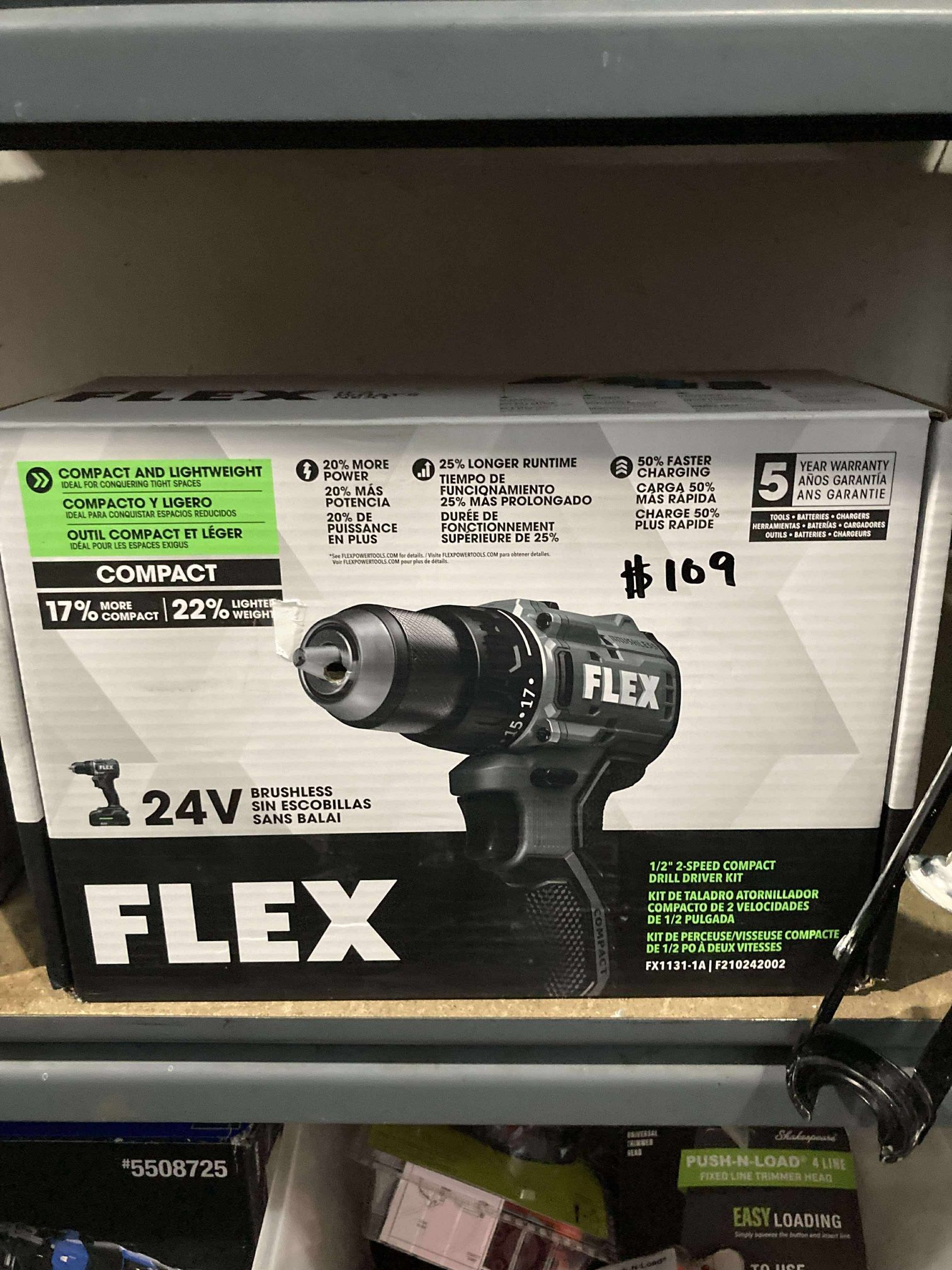 Flex 1/2in Drill Driver Set