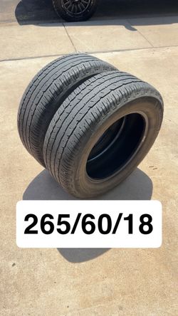 (2)265/60/18 Michelin Defender LTX M/S2