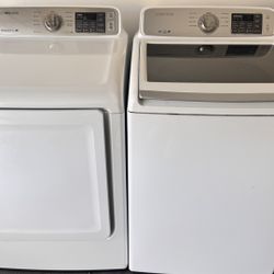 SAMSUNG XL WASHER AND DRYER SET ✅ ELECTRIC ⚡️ FREE DELIVERY + WARRANTY INCLUDED 