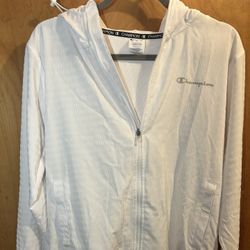 Champion Jacket White Size Medium