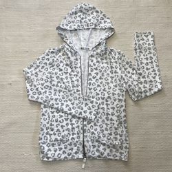 Uniqlo x Disney Mickey Zip Hoodie Sweatshirt White Size S