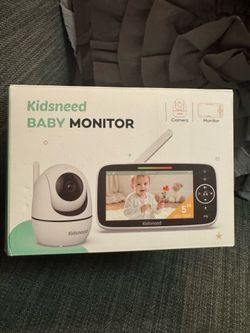 Kidsneed Baby Monitor with Camera and Audio - 5 inch 720P Video Baby Monitor, No WiFi