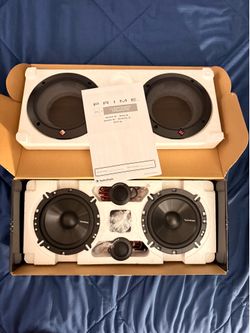 Rockford Fosgate 6.5 inch component speakers