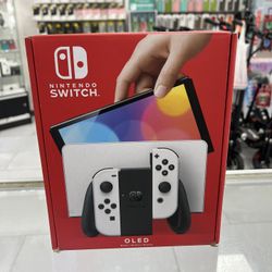 Nintendo Switch OLED All White! Finance For $50 Down Payment!!