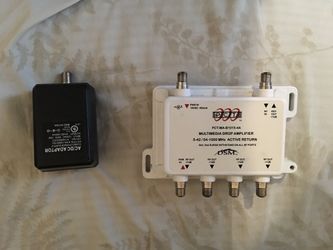 2 Coax Cable Amplifiers & Signal Booster