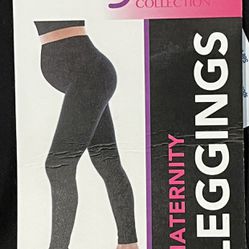 NEW Skylee Maternity Fleece Lined  Super Soft Over Belly Leggings Size XL NWT 