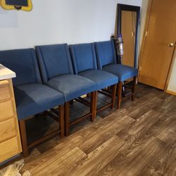 Threshold Wingback Counter Height Chairs