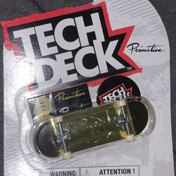 Rare Gold Primitive Tech Deck 