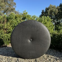 Large Round Ottoman