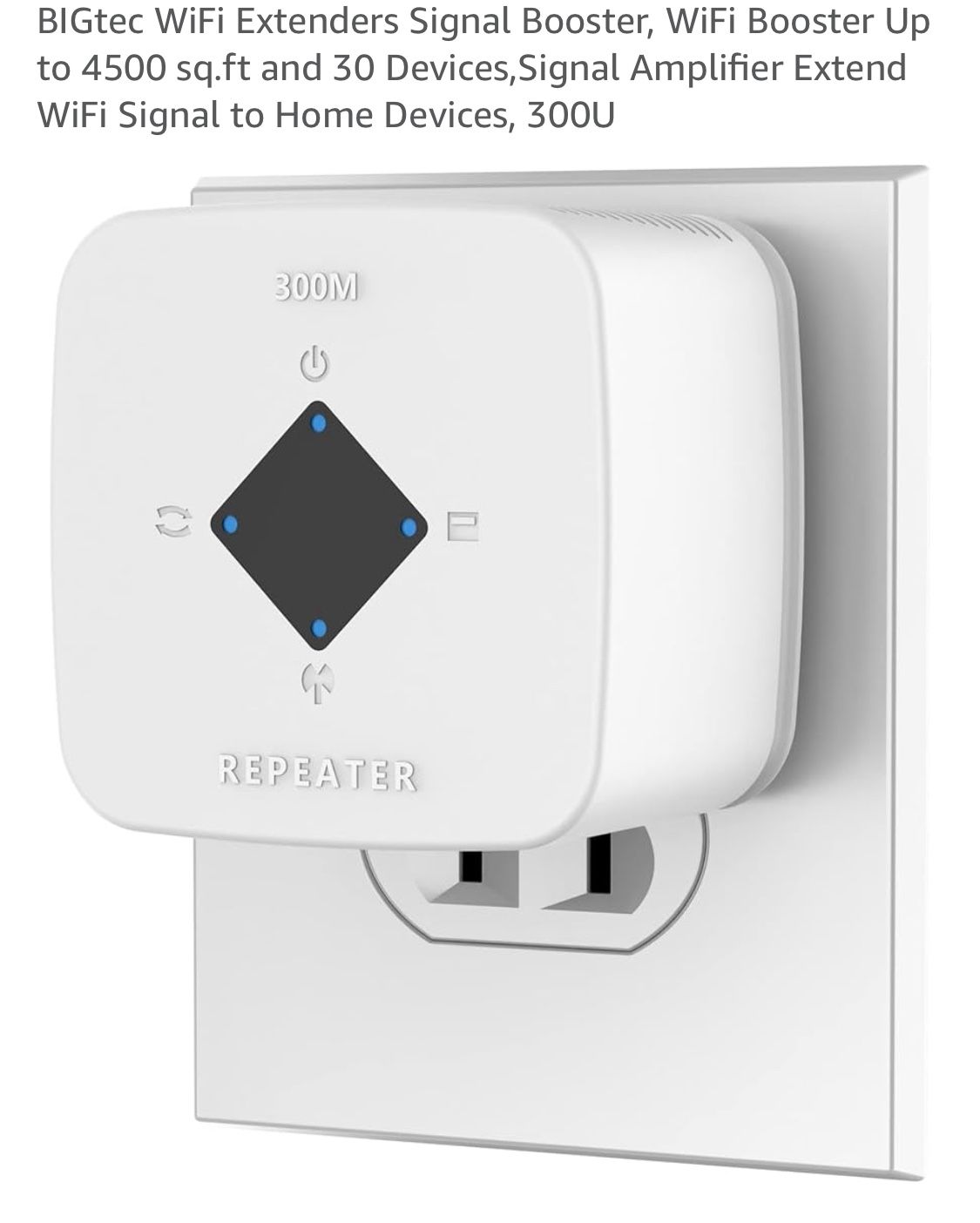 WiFi Extender Signal Booster for Home: Internet Repeater Range Coverage Up to 6500 Sq.Ft and 45+ Devices Signal Booster for Office Hosue Basement