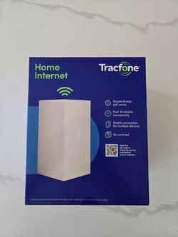 Tracfone Home Internet Router, 5G-LTE - White BRAND NEW SEALED