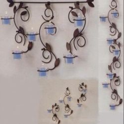 NIB Partylite Verona Versatility 11 Piece Wall Hanging Candle Holder Sconce